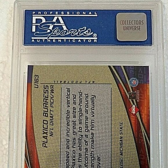 Plaxico Burress 2000 Collector's Edge Supreme Rookie Update #U163 PSA 9 … - Picture 5 of 16